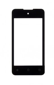 Replacement Front Glass For Wiko Sunny Black By - Maxbhi.com