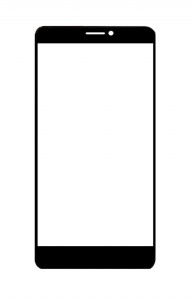 Replacement Front Glass For Bluboo Dual Black By - Maxbhi.com