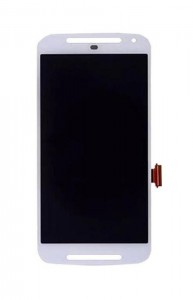 Lcd With Touch Screen For Motorola Moto G 4g Dual Sim 2nd Gen White By - Maxbhi.com
