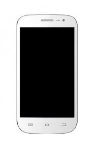 Lcd With Touch Screen For Celkon A107 Signature One White By - Maxbhi.com