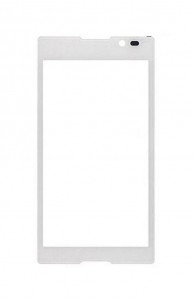 Replacement Front Glass For Sony Xperia C Hspa Plus C2305 White By - Maxbhi.com