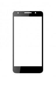 Replacement Front Glass For Intex Aqua Star Ii Black By - Maxbhi.com