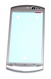 Replacement Front Glass For Sony Ericsson Xperia Neo V Silver By - Maxbhi.com