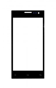 Replacement Front Glass For Lava Eg932 Black By - Maxbhi.com