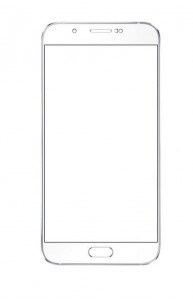 Replacement Front Glass For Samsung Galaxy A8 Duos White By - Maxbhi.com
