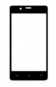 Replacement Front Glass For Karbonn A9s Black By - Maxbhi.com