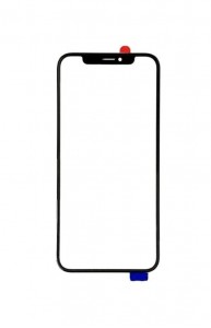 Replacement Front Glass For Apple Iphone X Plus Grey By - Maxbhi.com