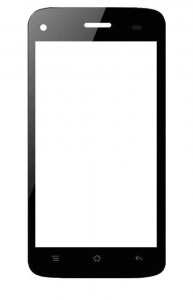 Replacement Front Glass For Swipe Konnect Star 4g Silver By - Maxbhi.com