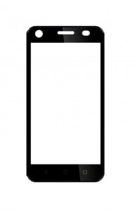 Replacement Front Glass For Ziox Astra 4g White By - Maxbhi.com
