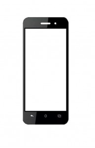 Replacement Front Glass For Reach Cogent Colors White By - Maxbhi.com