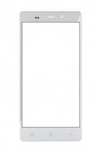 Replacement Front Glass For Blu Life Pure White By - Maxbhi.com