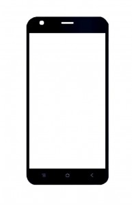 Replacement Front Glass For Blackview A7 Pro Black By - Maxbhi.com Replacement Front Glass For Blackview A7 Pro Black By - Maxbhi.com