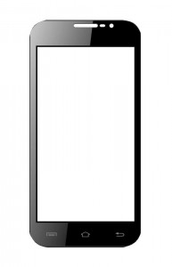 Replacement Front Glass For Hpl A40 Dual Core Black By - Maxbhi.com