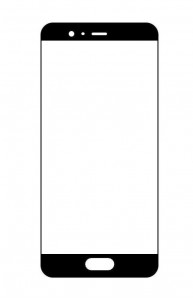 Replacement Front Glass For Huawei P11 Black By - Maxbhi.com