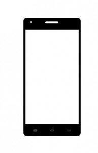 Touch Screen Digitizer For Spice Xlife 512 Black By - Maxbhi.com