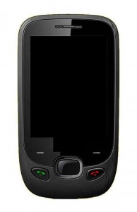 Lcd With Touch Screen For Spice M5455 Flo White By - Maxbhi.com