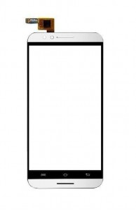 Touch Screen Digitizer For Lava A67 White By - Maxbhi.com