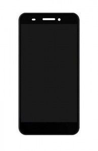 Lcd With Touch Screen For Lyf F1 Plus Black By - Maxbhi.com