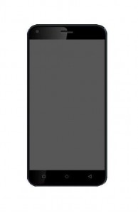 Lcd With Touch Screen For Hitech Air A10 Blue By - Maxbhi.com