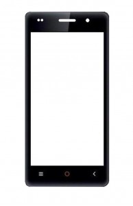 Replacement Front Glass For Iball Andi 4.5c Magnifico Black By - Maxbhi.com