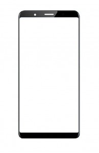Replacement Front Glass For Vivo X20 Plus Black By - Maxbhi.com