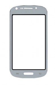 Replacement Front Glass For Samsung Galaxy Axiom R830 Black By - Maxbhi.com