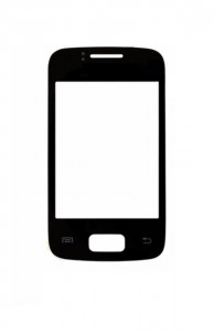 Replacement Front Glass For Samsung Galaxy Y Duos S6101 Black By - Maxbhi.com