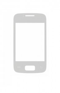 Replacement Front Glass For Samsung Galaxy Y Duos S6101 White By - Maxbhi.com