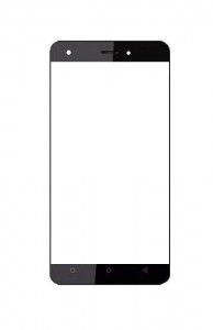 Replacement Front Glass For Karbonn K9 Kavach 4g Black By - Maxbhi.com