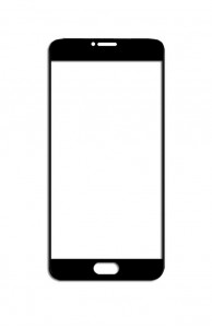 Replacement Front Glass For Meizu U10 Black By - Maxbhi.com