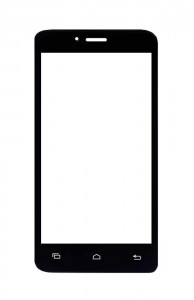Replacement Front Glass For Rio Mobile Paris White By - Maxbhi.com