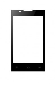 Replacement Front Glass For Videocon Zest Pro Black By - Maxbhi.com