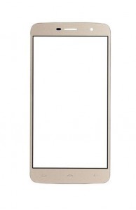 Replacement Front Glass For Homtom Ht17 Gold By - Maxbhi.com