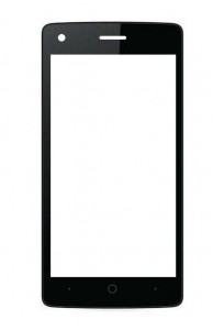 Replacement Front Glass For Rage Zing 4.5 Black By - Maxbhi.com