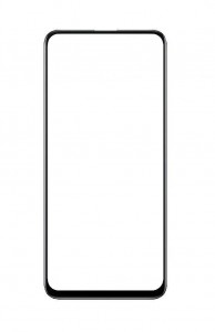 Replacement Front Glass For Realme X50 5g Black By - Maxbhi Com
