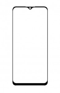 Replacement Front Glass For Vivo Y51 2020 Black By - Maxbhi Com