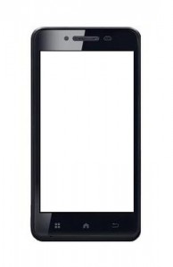 Touch Screen Digitizer For Iball Andi 4.5z Black By - Maxbhi.com