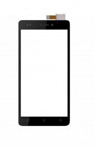 Touch Screen Digitizer For Intex Cloud V Black By - Maxbhi.com