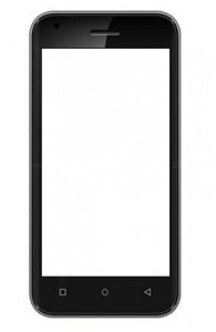 Touch Screen for Zen Admire SXY - Black