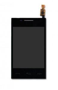Lcd With Touch Screen For Lg T585 Black By - Maxbhi.com