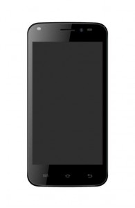 Lcd With Touch Screen For Intex Cloud N12 Plus Black By - Maxbhi.com