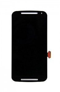 Lcd With Touch Screen For Motorola Moto G 4g 2nd Gen Black By - Maxbhi.com