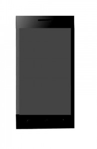 Lcd With Touch Screen For Intex Aqua Virturbo Grey By - Maxbhi.com