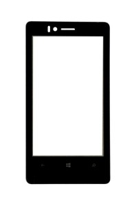 Replacement Front Glass For Nokia Lumia 810 White By - Maxbhi.com