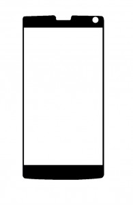 Replacement Front Glass For Gamma X7 White By - Maxbhi.com