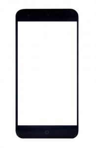 Replacement Front Glass For Zte Q806t White By - Maxbhi.com