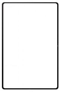 Replacement Front Glass For Zte Axon Pad White By - Maxbhi Com
