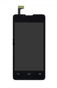 Lcd With Touch Screen For Huawei Ascend Y300 Black By - Maxbhi.com