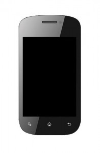 Lcd With Touch Screen For Intex Cloud X3 Black By - Maxbhi.com