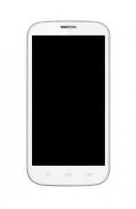 Lcd With Touch Screen For Reliance Zte Q301c White By - Maxbhi.com